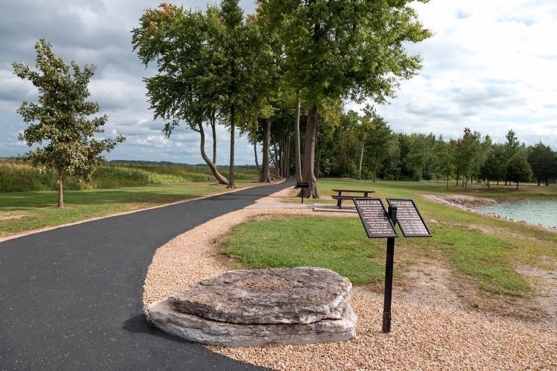 Eagle View Trail and its Marker. Click for full size. Eagle View Trail and its Marker image. Click for full size.