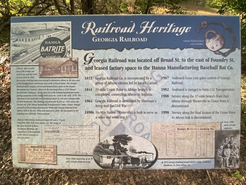 Railroad Heritage Marker image. Click for full size.