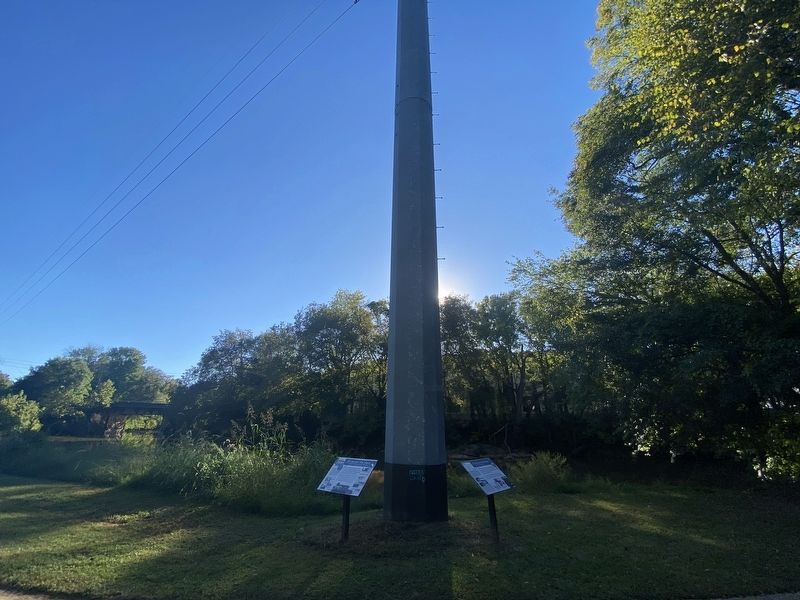 A City Gets on Track Marker image. Click for full size.