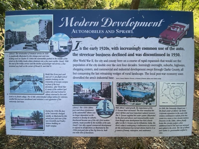 Modern Development Marker image. Click for full size.