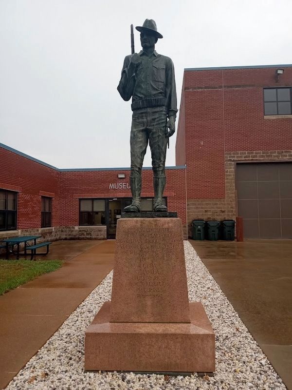 Spanish-American War Memorial. Click for full size. Spanish-American War Memorial image. Click for full size.