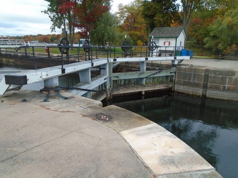 Rideau Canal Lock 35 East Gate image. Click for full size.