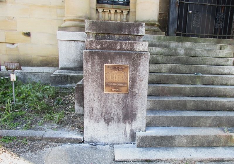 The Historic Post Office of Bellefontaine Marker. Click for full size. The Historic Post Office of Bellefontaine Marker image. Click for full size.