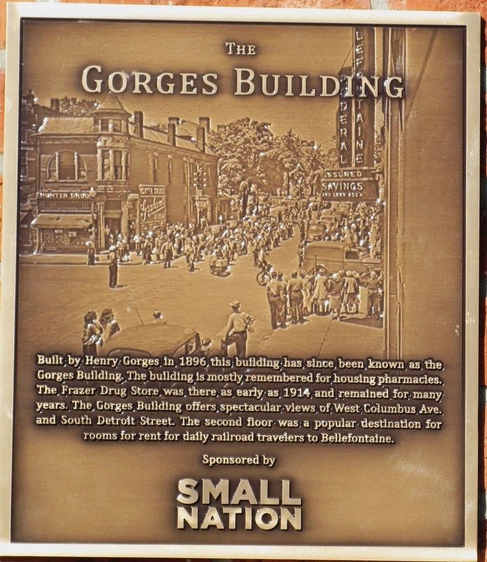 The Gorges Building Marker image. Click for full size.