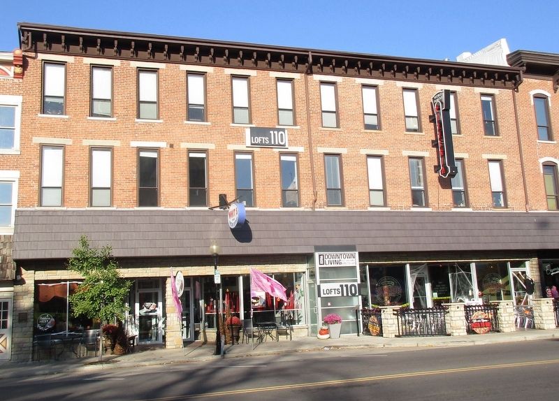 The Wissler Building Marker. Click for full size. The Wissler Building Marker image. Click for full size.