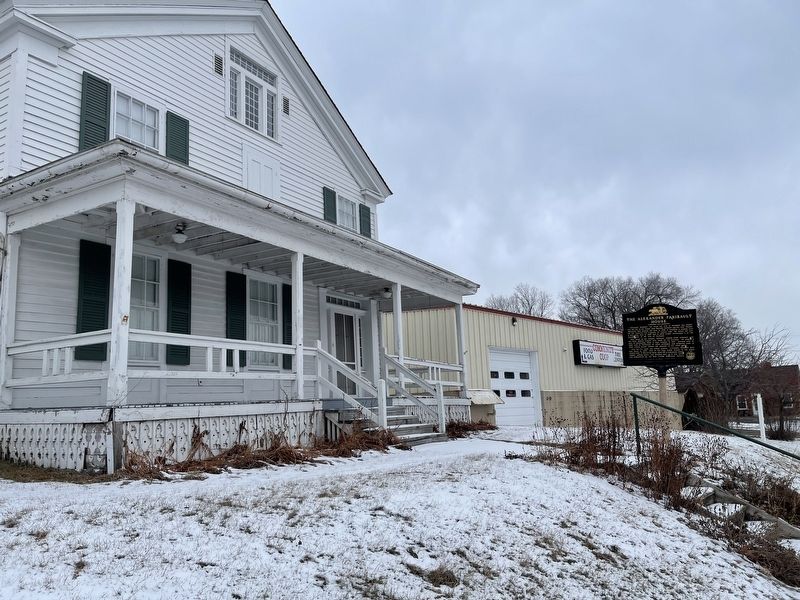 The Alexander Faribault House Marker image. Click for full size.