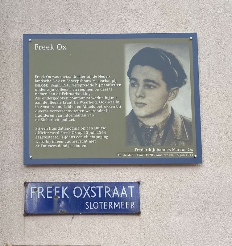 Freek Ox Marker image. Click for full size.
