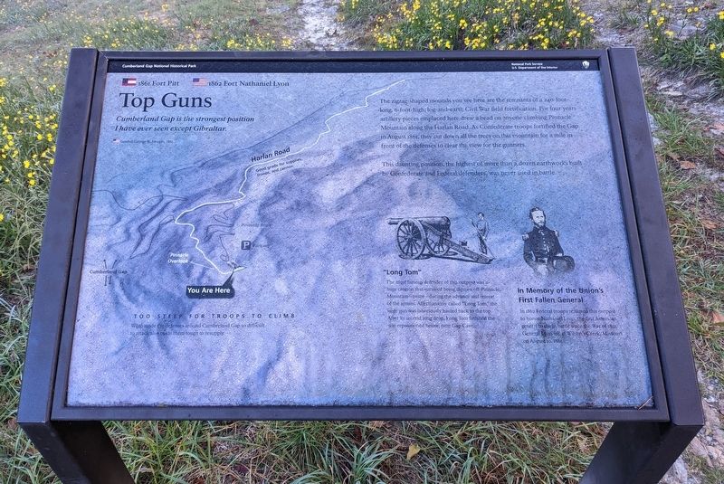 Top Guns Marker. Click for full size. Top Guns Marker image. Click for full size.