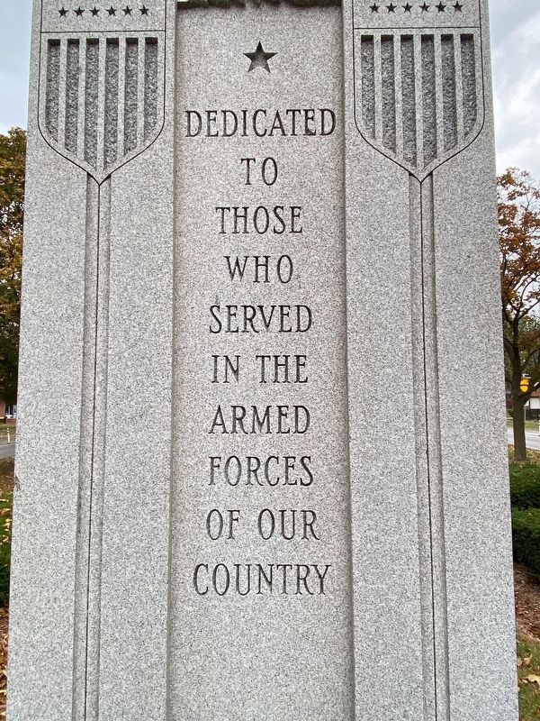 Ferndale Veterans Memorial. Click for full size. Ferndale Veterans Memorial image. Click for full size.