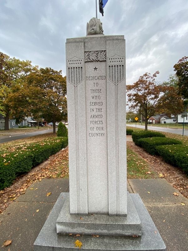 Ferndale Veterans Memorial. Click for full size. Ferndale Veterans Memorial image. Click for full size.