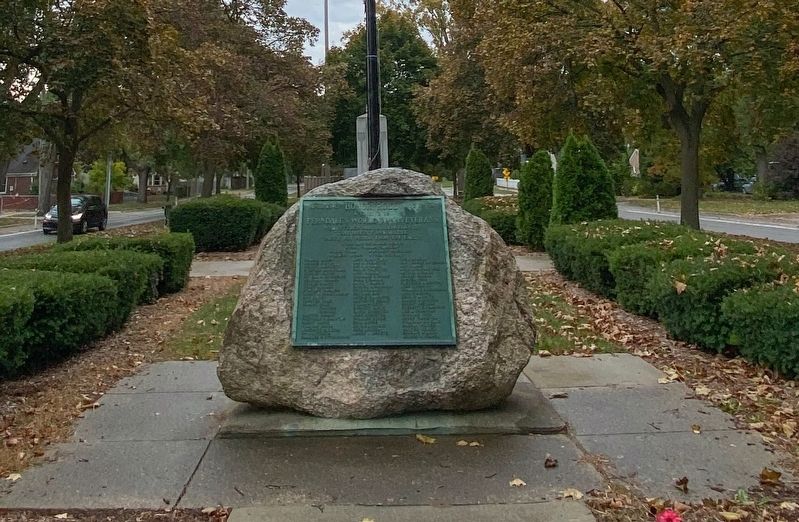 Ferndale World War I Memorial. Click for full size. Ferndale World War I Memorial image. Click for full size.