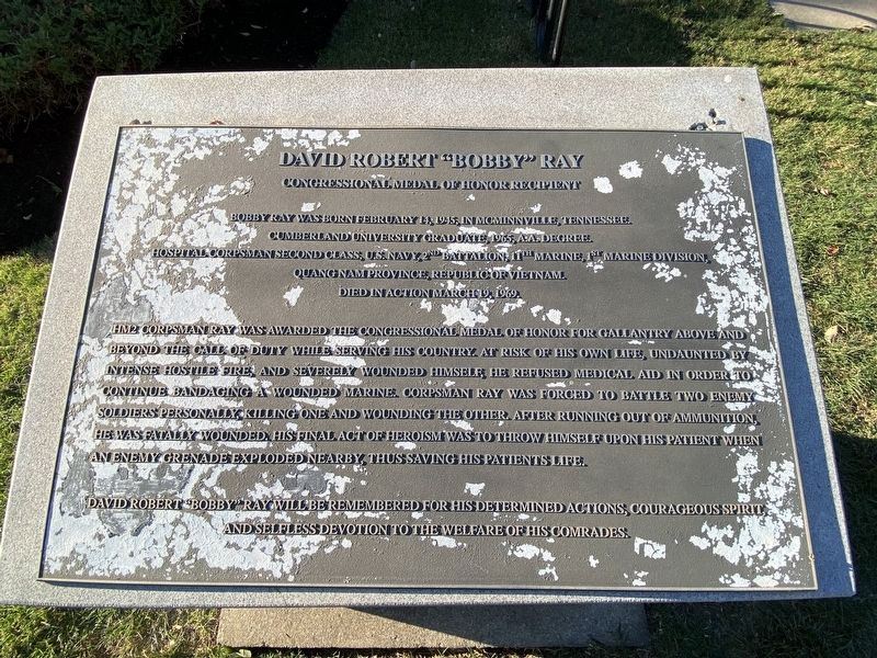 David Robert "Bobby" Ray Marker. Click for full size. David Robert "Bobby" Ray Marker image. Click for full size.