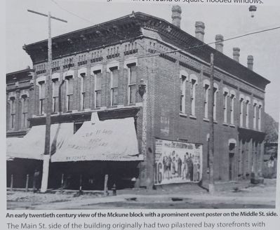 McKune Block: A Hotel That Never Was Marker top left image. Click for full size. McKune Block: A Hotel That Never Was Marker top left image image. Click for full size.