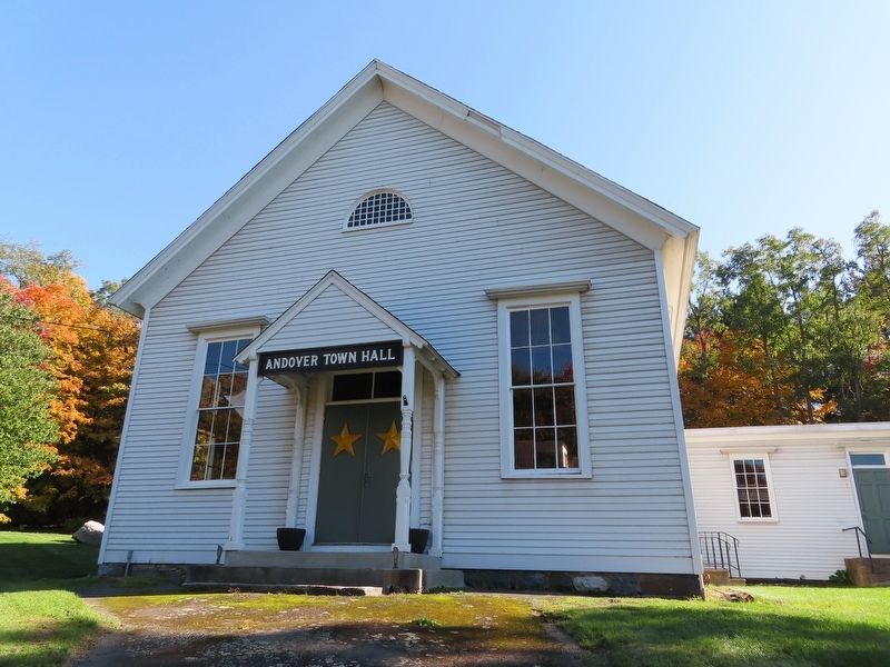 Andover Town Hall. Click for full size. Andover Town Hall image. Click for full size.