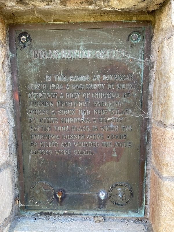 Indian Battleground Marker image. Click for full size.