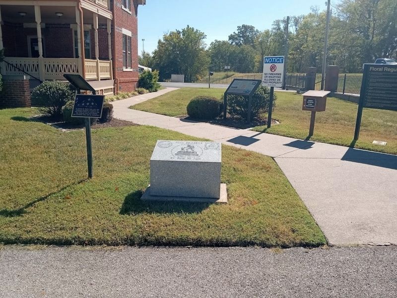 A National Cemetery System Marker. Click for full size. A National Cemetery System Marker image. Click for full size.