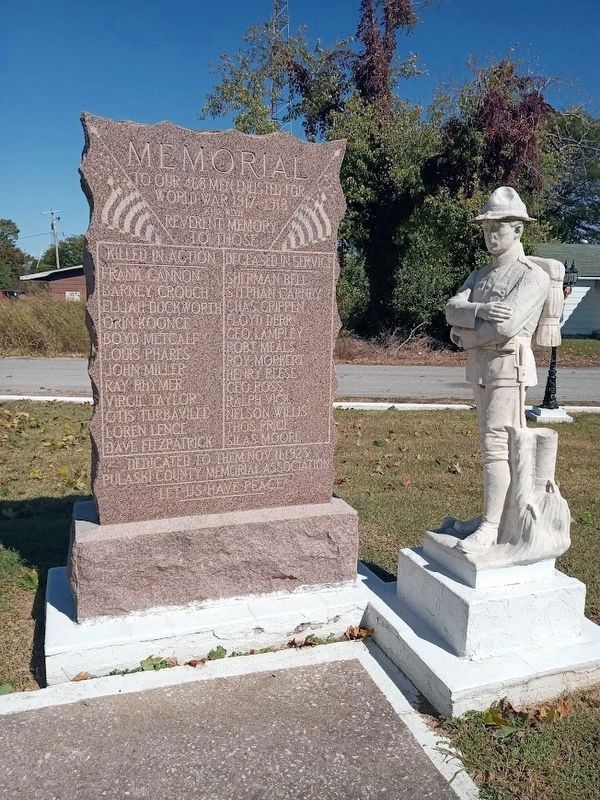 Mound City World War I Memorial image. Click for full size.