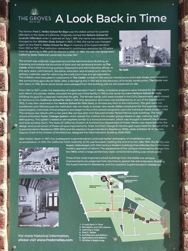 Fred C. Nelles School Marker. Click for full size. Fred C. Nelles School Marker image. Click for full size.