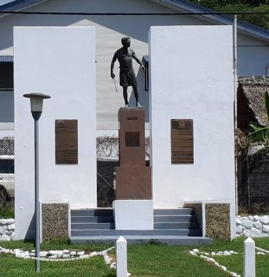 Sir Jacob Charles Vouza Memorial. Click for full size. Sir Jacob Charles Vouza Memorial image. Click for full size.