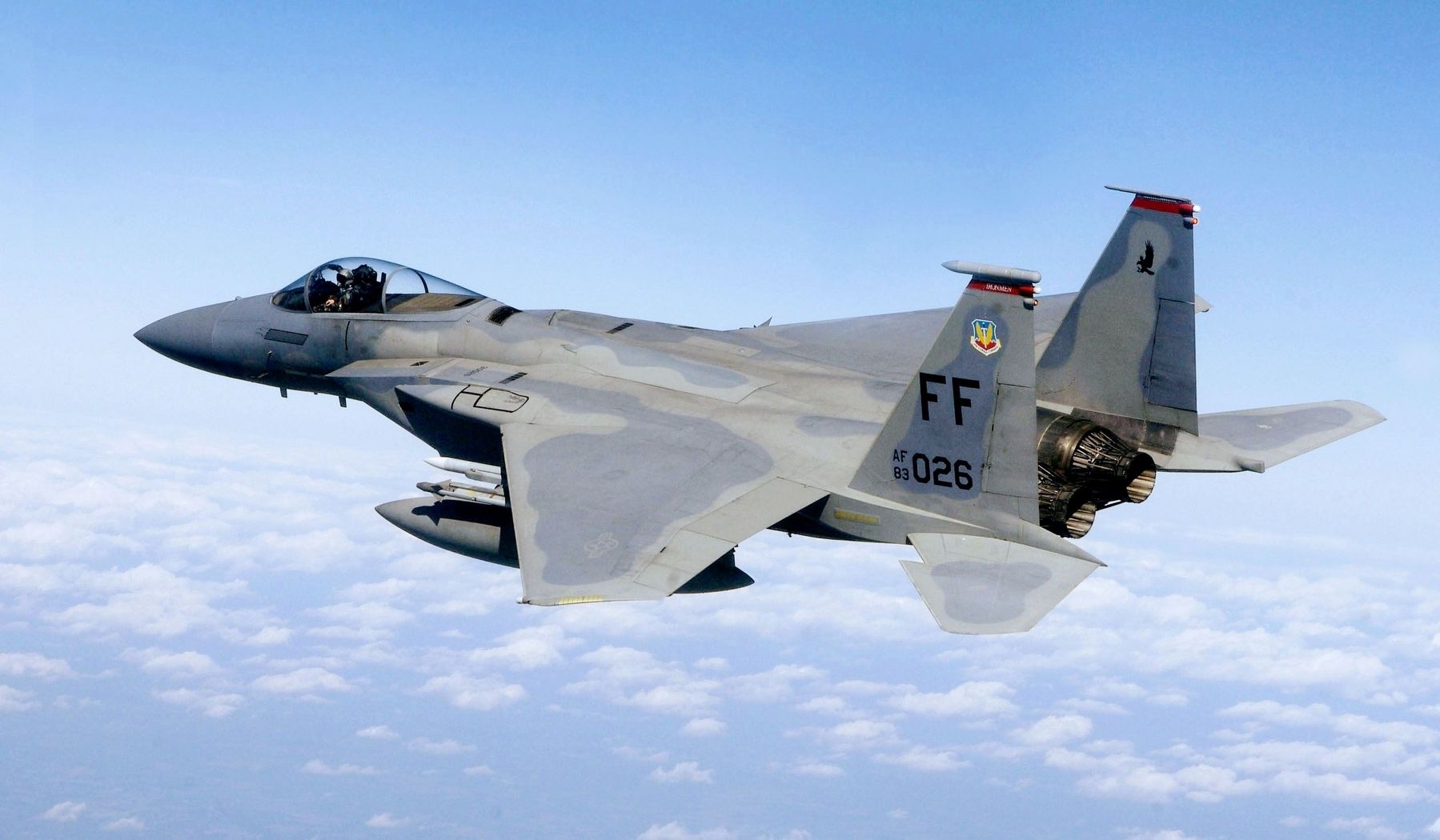 F-15A "Eagle". Click for full size. F-15A "Eagle" image. Click for full size.