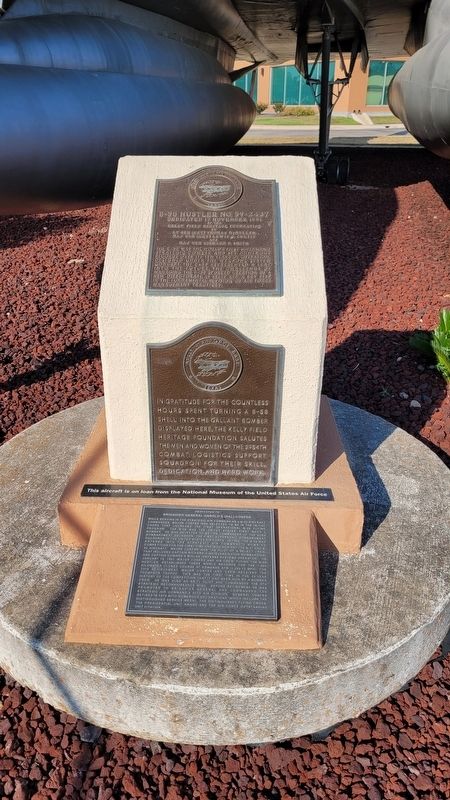The B-58 Hustler Marker is the top marker of the group. Click for full size. The B-58 Hustler Marker is the top marker of the group image. Click for full size.