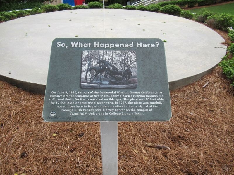 So, What Happened Here? Marker. Click for full size. So, What Happened Here? Marker image. Click for full size.