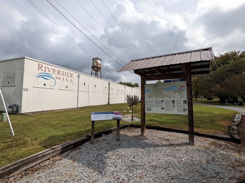 The Weldon Cotton Manufacturing Company Marker. Click for full size. The Weldon Cotton Manufacturing Company Marker image. Click for full size.