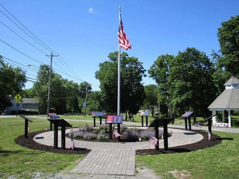 American Revolution War/War of 1812 Marker. Click for full size. American Revolution War/War of 1812 Marker image. Click for full size.