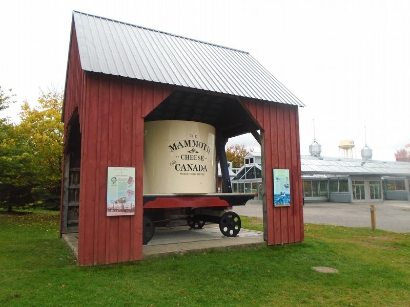 Weigh Station Marker and Replica Weigh Station (c.2000) image. Click for full size.
