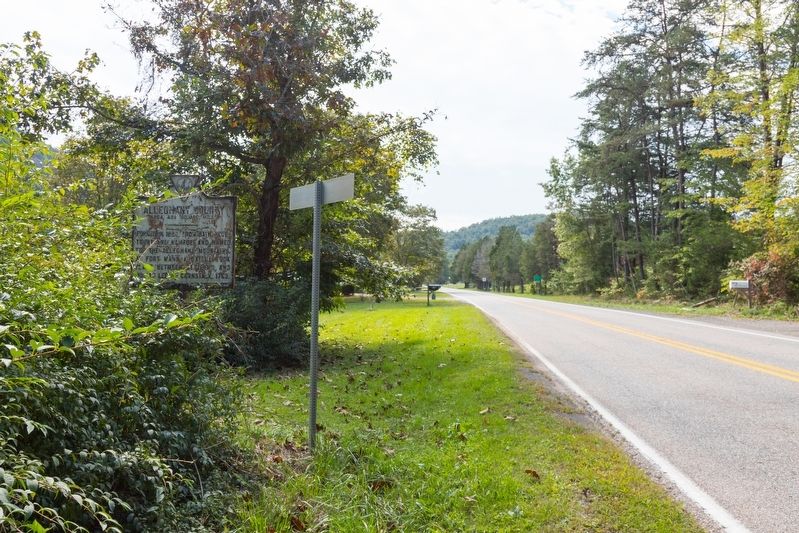 Alleghany County Side of Marker image. Click for full size.