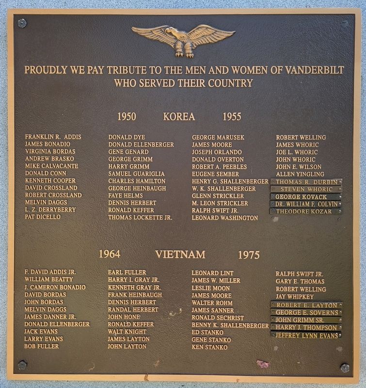 Veterans Memorial image. Click for full size.