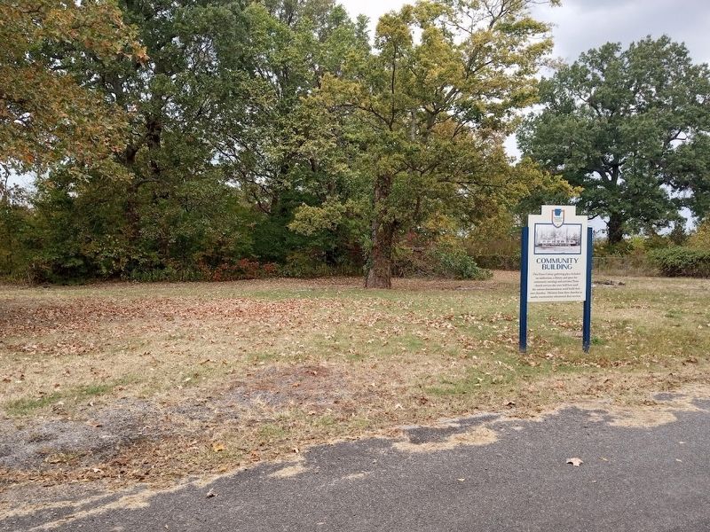 Community Building Marker image. Click for full size.