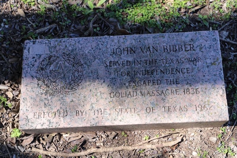 John Van Bibber Marker image. Click for full size.