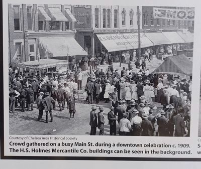 Vogel's & Foster's: A 19th Century Department Store Founded by Harmon S. Holmes Marker bottom left. Click for full size. Vogel's & Foster's: A 19th Century Department Store Founded by Harmon S. Holmes Marker bottom left image. Click for full size.