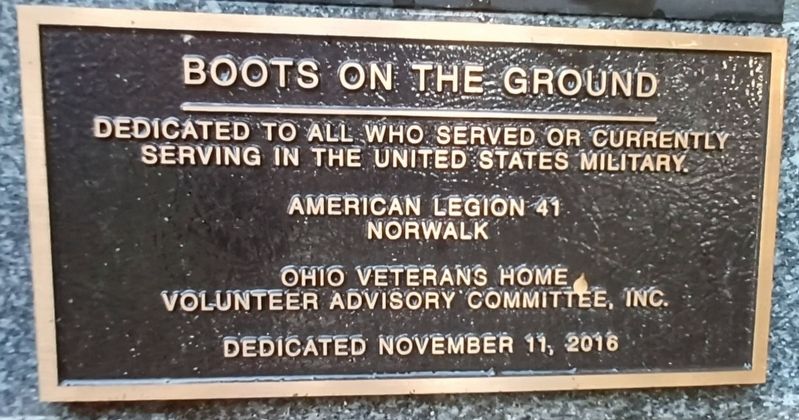 Boots On The Ground Marker image. Click for full size.