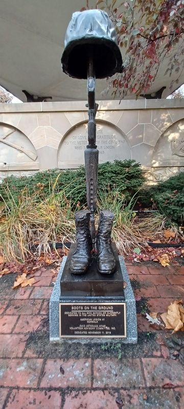 Boots On The Ground Marker. Click for full size. Boots On The Ground Marker image. Click for full size.