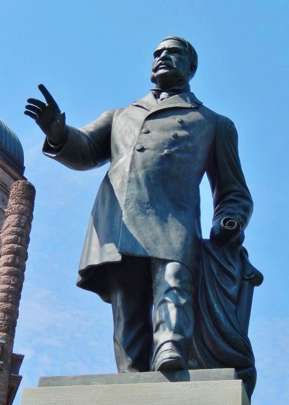 Sir James Pliny Whitney Statue image. Click for full size.