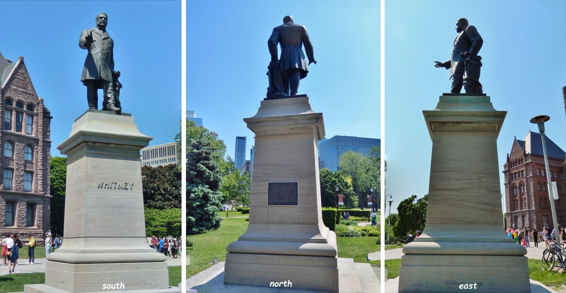 Sir James Pliny Whitney Monument image. Click for full size.