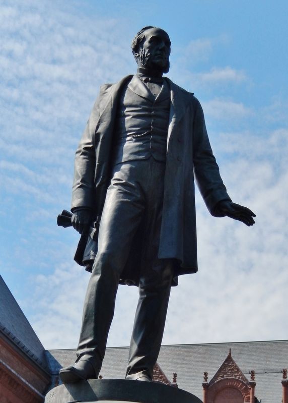 Hon. George Brown Statue image. Click for full size.