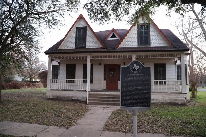 Keller-Grunder House and Marker. Click for full size. Keller-Grunder House and Marker image. Click for full size.