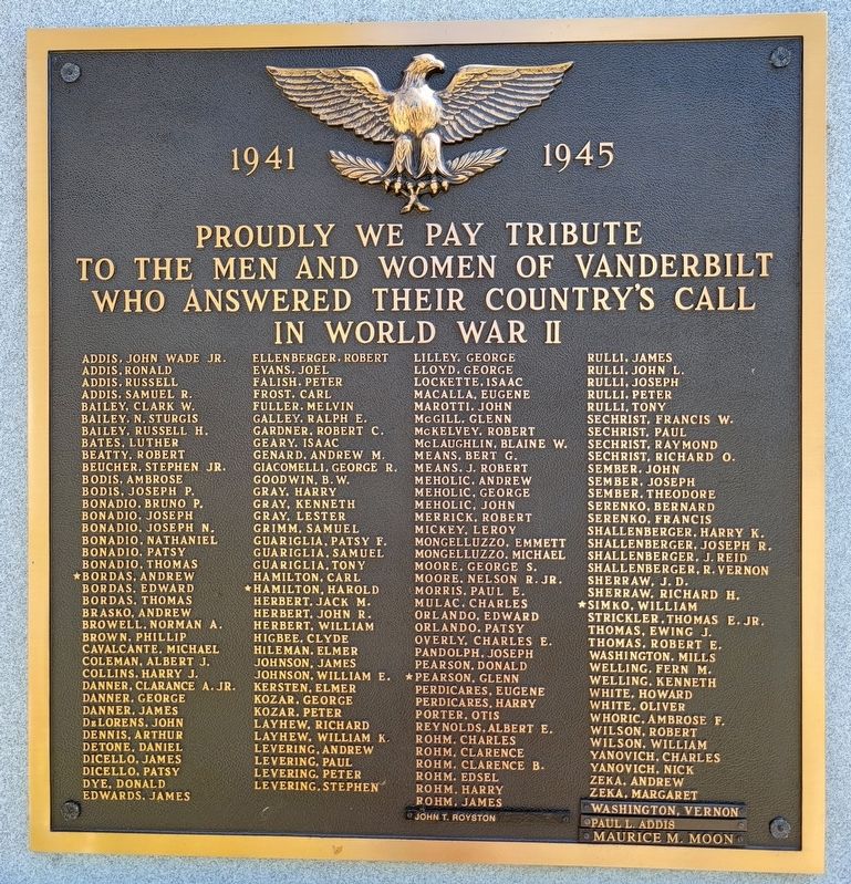 World War II Memorial. Click for full size. World War II Memorial image. Click for full size.