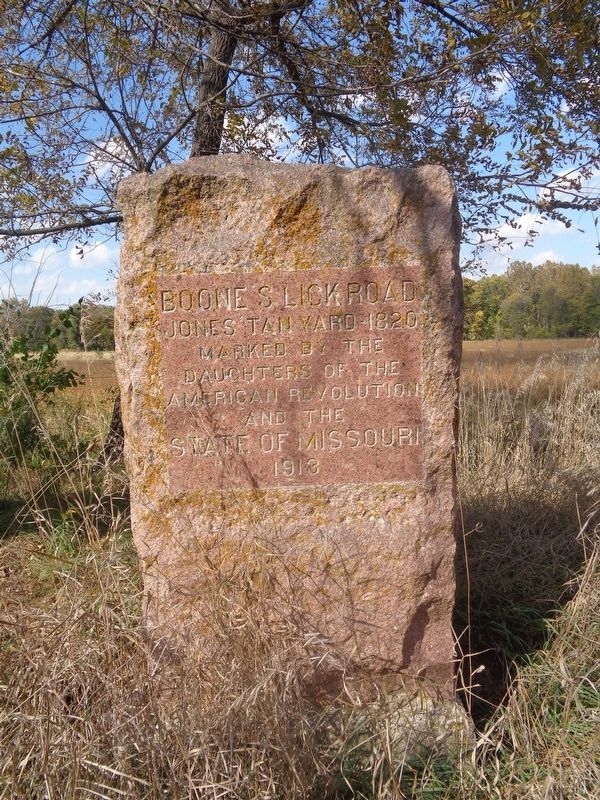 Jones Tan Yard - 1820 Marker image. Click for full size.