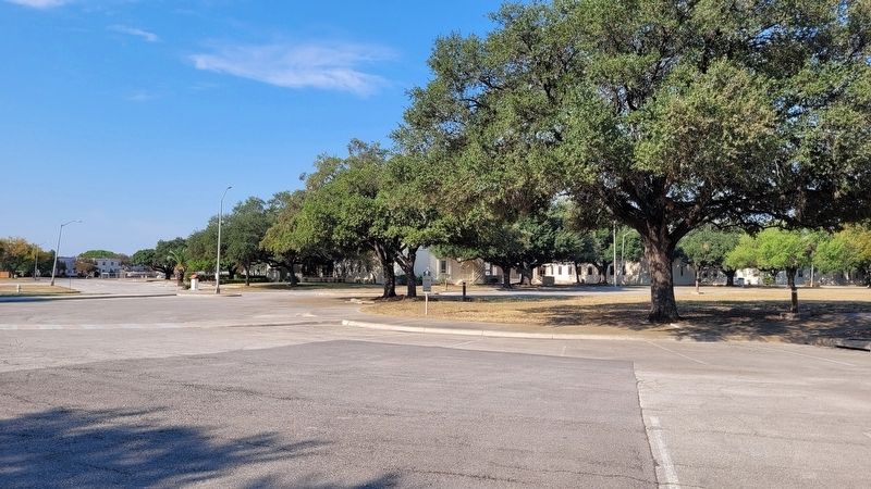 The view of the Station "X" Marker from the street. Click for full size. The view of the Station "X" Marker from the street image. Click for full size.