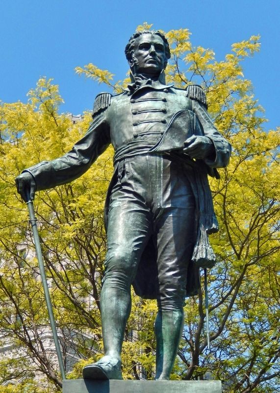 John Graves Simcoe Statue image. Click for full size.
