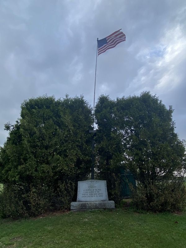 In Memory of Derby Veterans Memorial image. Click for full size.