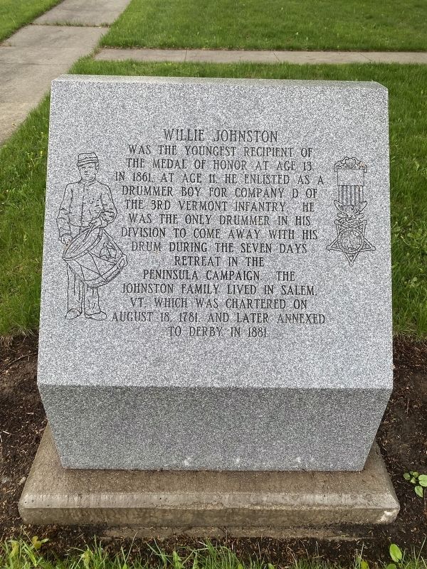 Willie Johnston Marker. Click for full size. Willie Johnston Marker image. Click for full size.