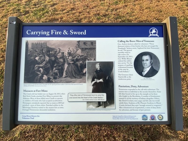 Carrying Fire and Sword Marker image. Click for full size.