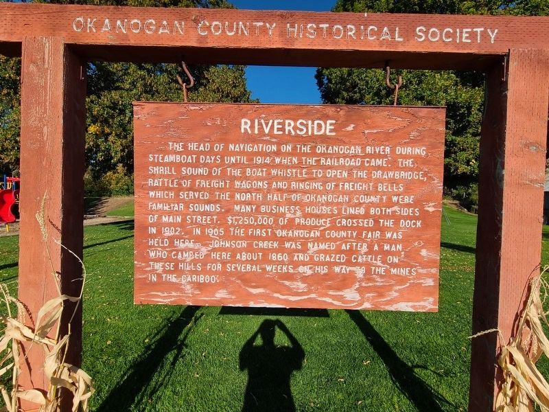 Riverside Marker image. Click for full size.