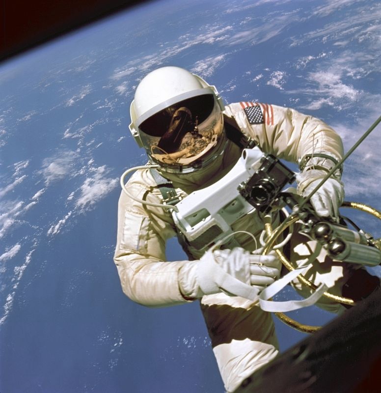Astronaut Edward H. White II image. Click for full size.