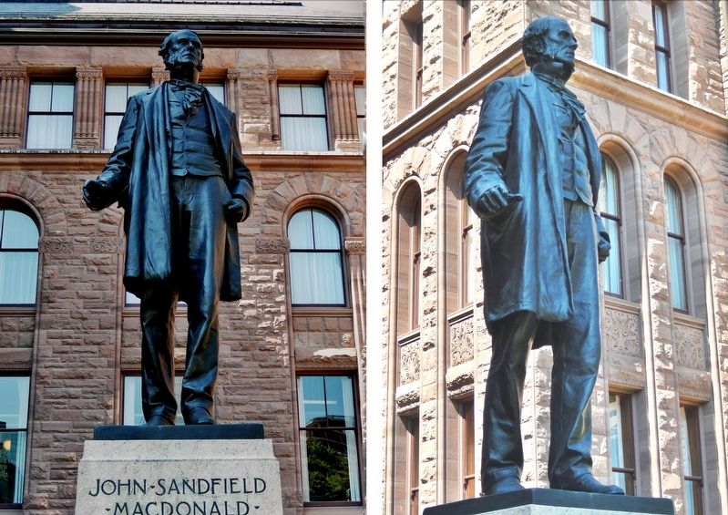 Hon. John Sandfield Macdonald Statue image. Click for full size.
